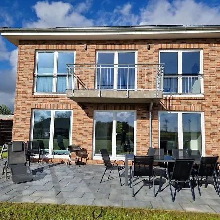 Ferienhaus Flut An Der Nordsee Bis 14 Personen Mit Hund *